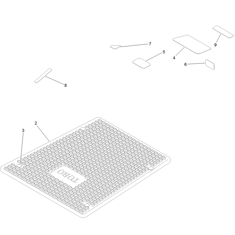 Model Specific Decal Assembly