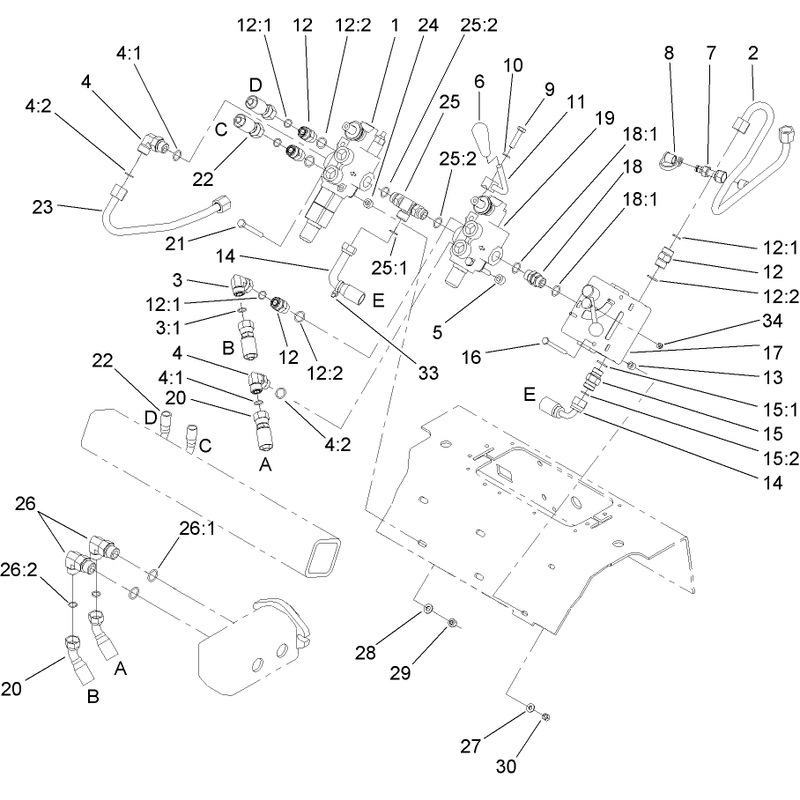 Hydraulic Valve Assembly