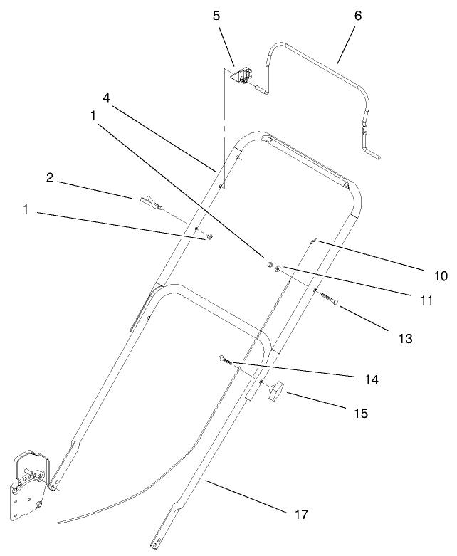 Handle and Controls Assembly
