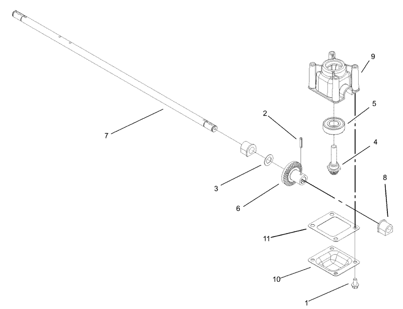 Transmission Assembly No 106 3955