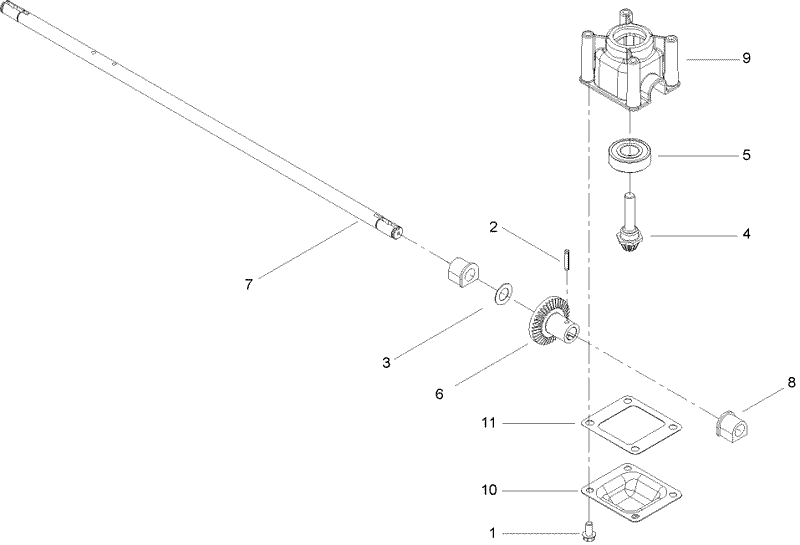 Transmission Assembly No 106 3955