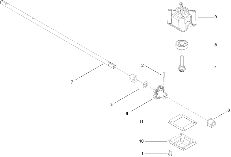 Transmission Assembly No 106 3955