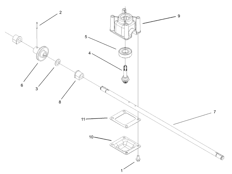 Transmission Assembly No 106 3956