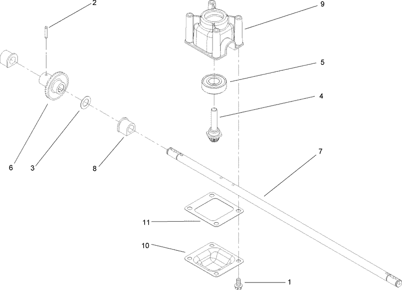 Transmission Assembly No 106 3956