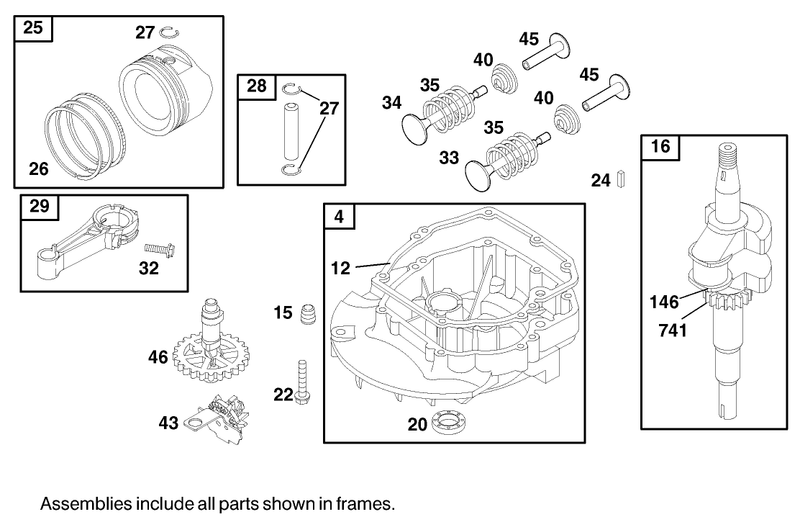 Engine Briggs and Stratton Model 12h802 1767 E1