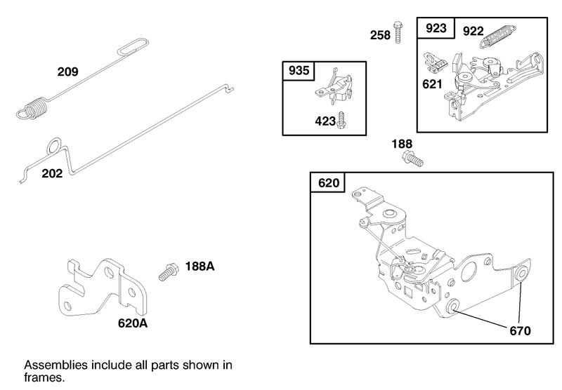 Engine Briggs and Stratton Model 12h807 1760 E1 model No 20021 Serial No 9940000 9941632
