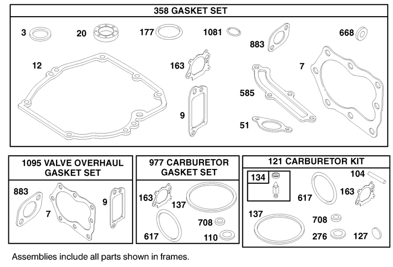Engine Briggs and Stratton Model 12h802 1767 E1