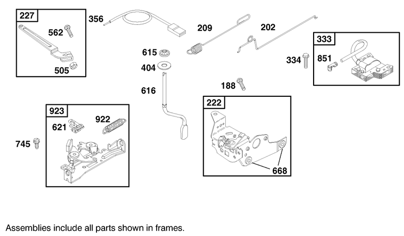 Engine Briggs and Stratton Model 12h802 1767 E1