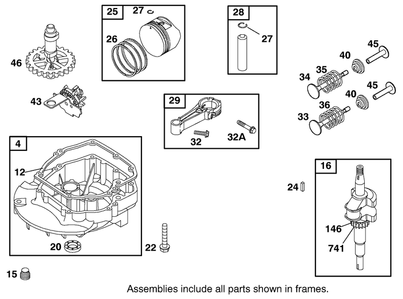 Engine Briggs and Stratton Model 12h802 1776 B1