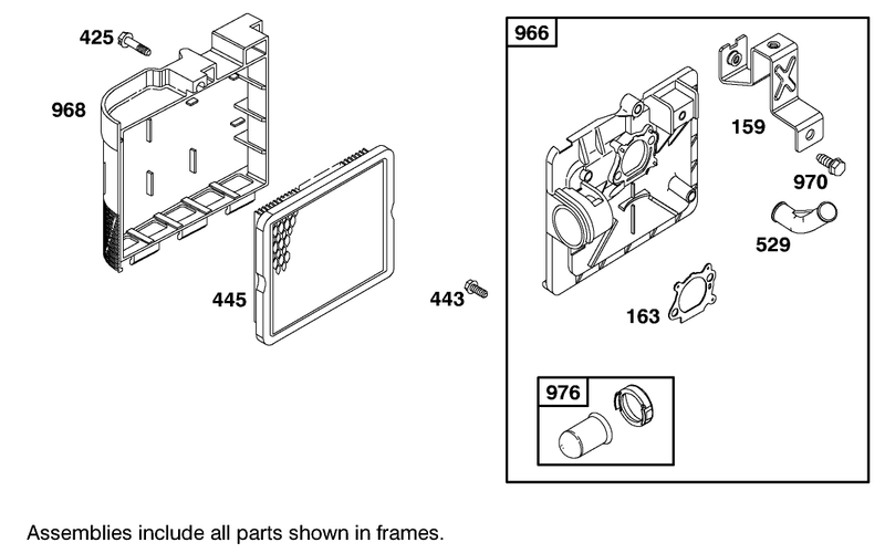 Engine Briggs and Stratton Model 12h802 1776 B1