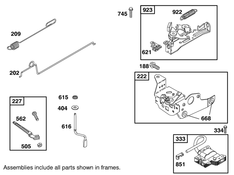 Engine Briggs and Stratton Model 12h802 1776 B1