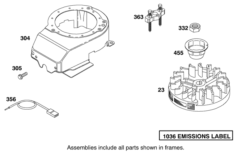 Engine Briggs and Stratton Model 12h802 1776 B1