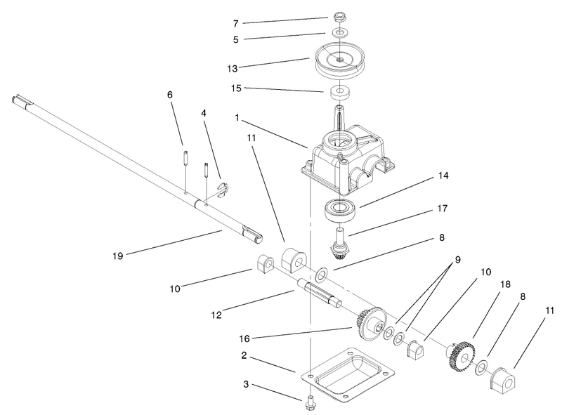 Gear Case Assembly