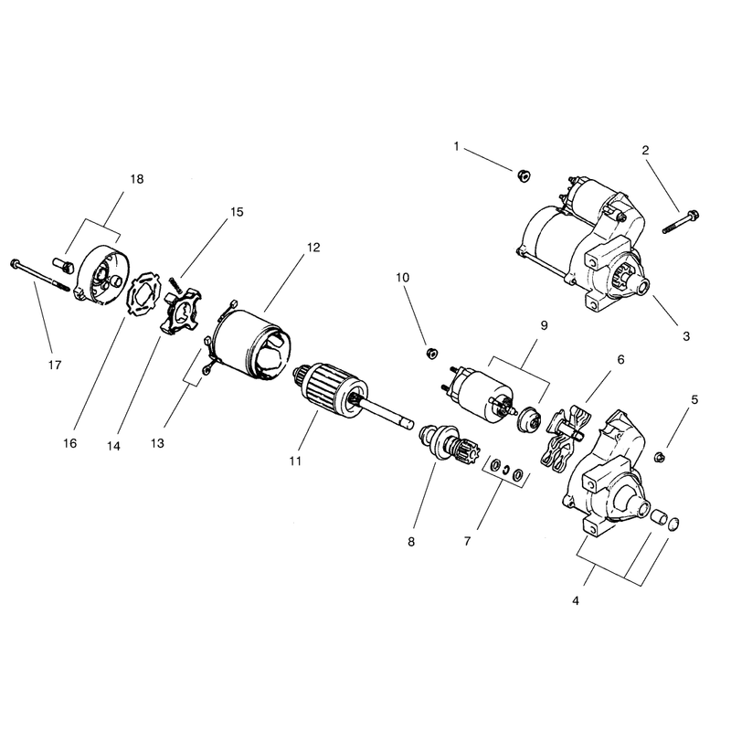 Group 7 Starting System ch25s-68606 Kohler