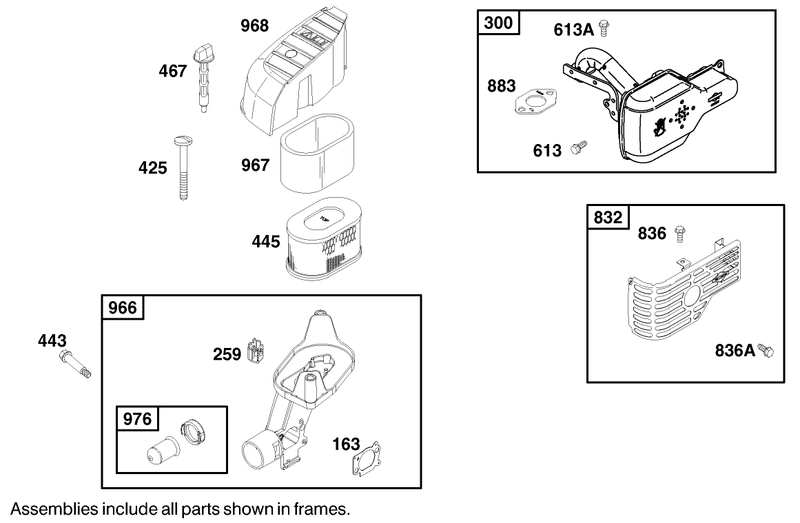 Engine Briggs and Stratton Model 122602 0150 E1