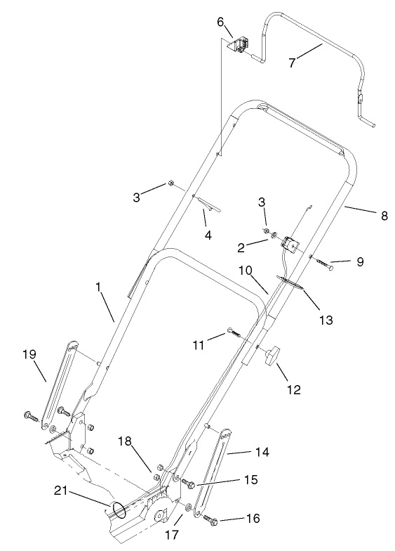 Handle And Control Assembly