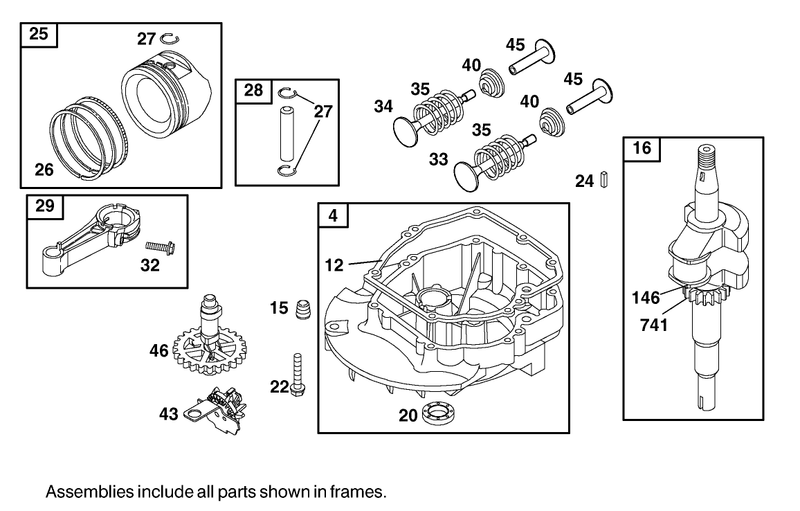 Engine Briggs and Stratton Model 12h802 1767 E1
