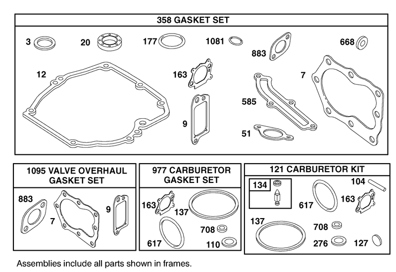 Engine Briggs and Stratton Model 12h802 1767 E1