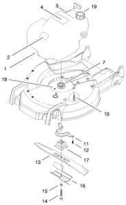 Engine and Blade Assembly