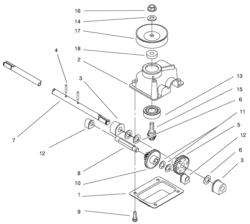 Gear Case Assembly