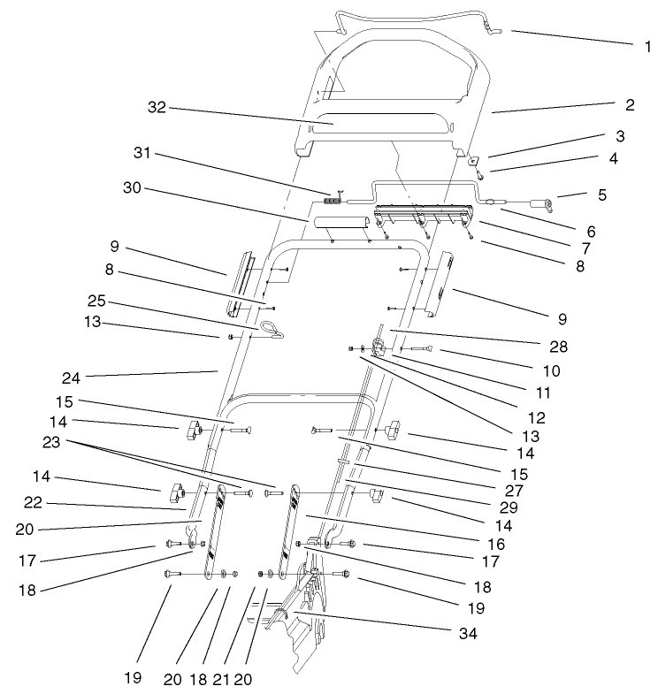 Handle and Control Assembly