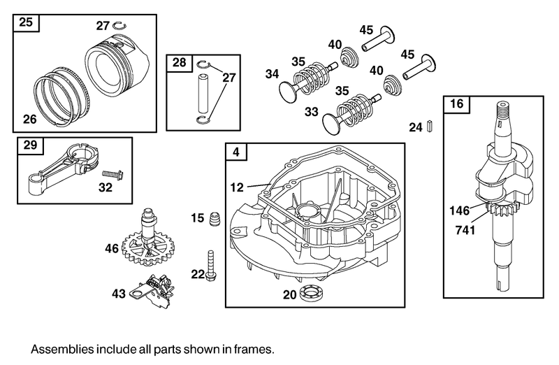 Engine Briggs and Stratton Model 12h802 1767 E1