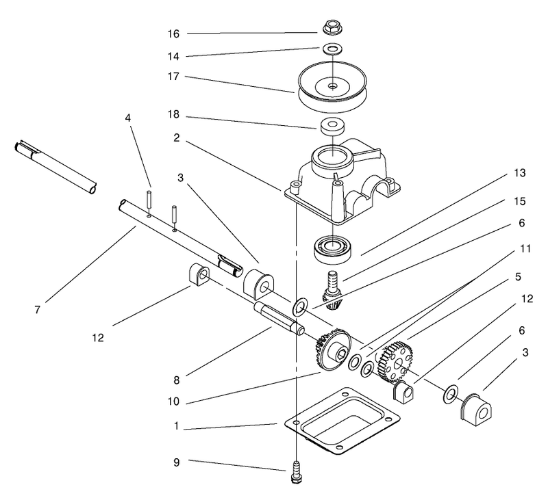 Gear Case Assembly