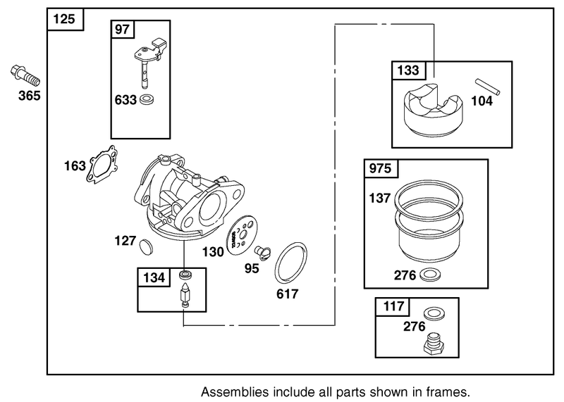 Engine Briggs and Stratton Model 12h802 1776 B1