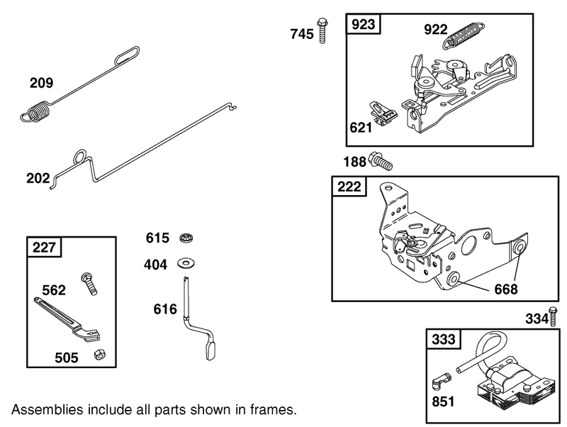 Engine Briggs and Stratton Model 12h802 1776 B1