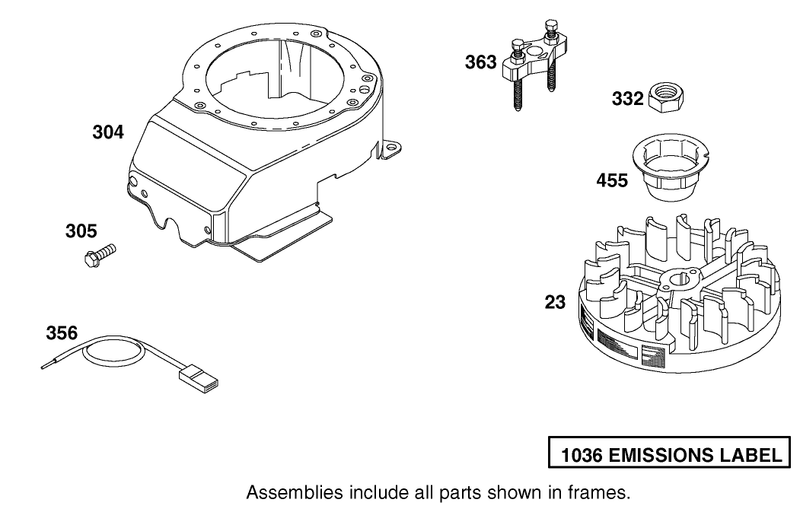 Engine Briggs and Stratton Model 12h802 1776 B1