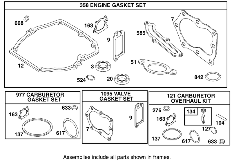 Engine Briggs and Stratton Model 12h802 1776 B1