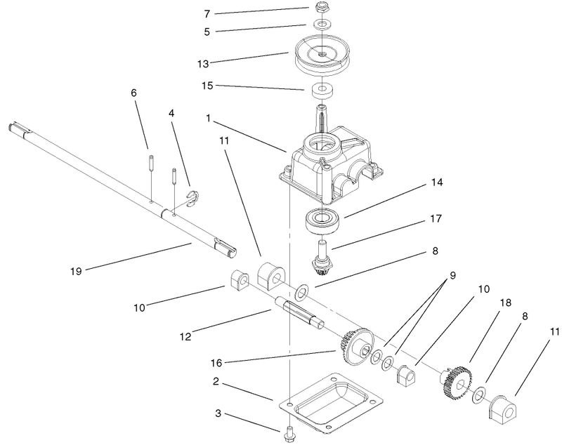 Gear Case Assembly