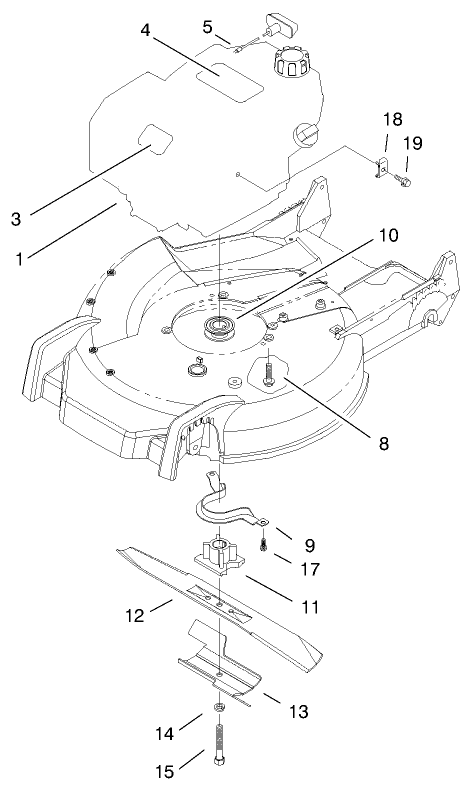 Engine and Blade Assembly