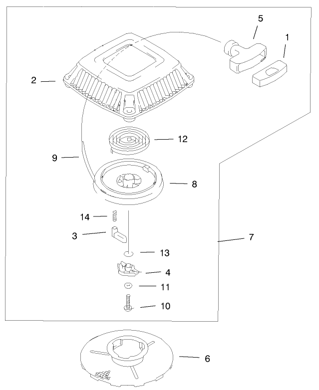 Recoil Starter Assembly