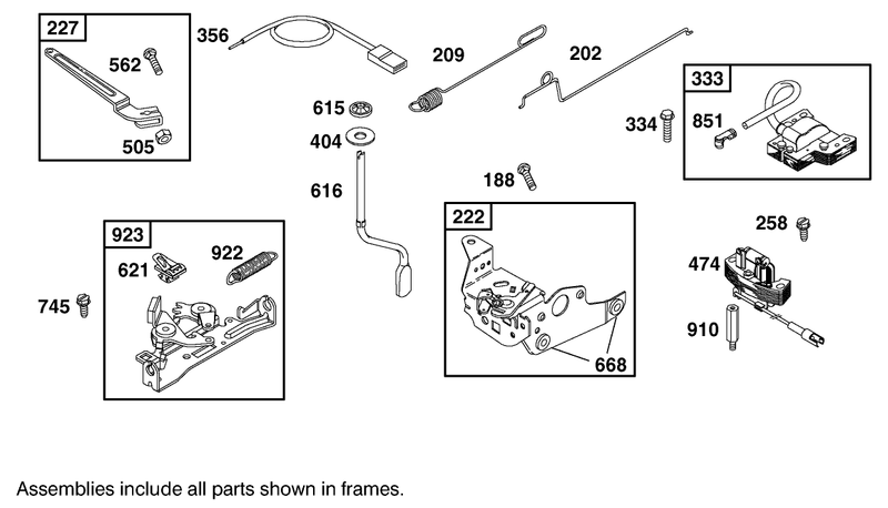 Governor Assembly Briggs and Stratton 12h807 1775 E1