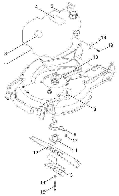 Engine and Blade Assembly