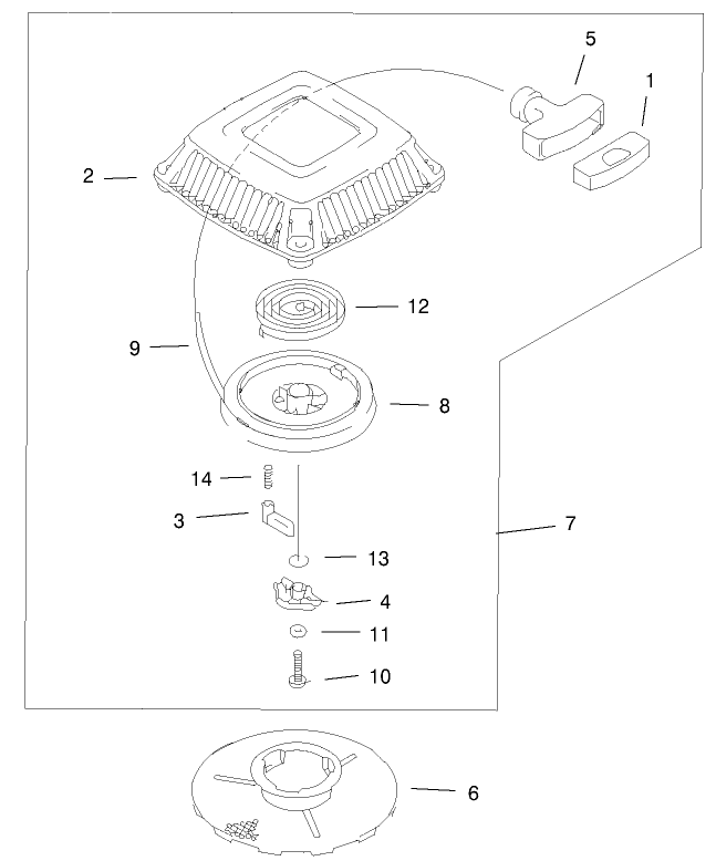 Recoil Starter Assembly