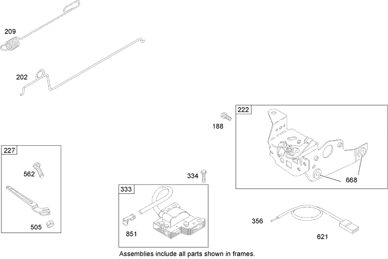 Governor Assembly Briggs and Stratton 125K02 0202 E1