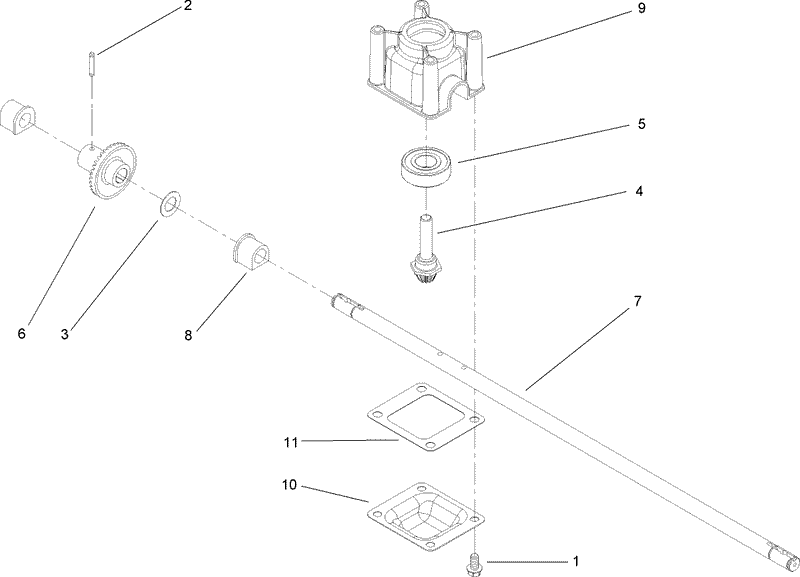 Transmission Assembly No 106 3956