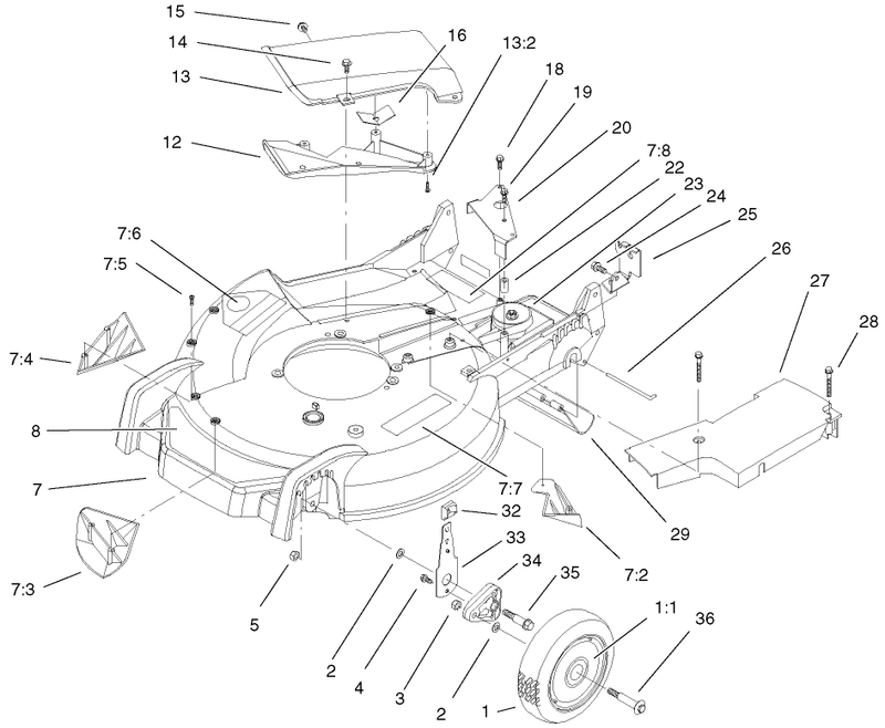 Housing And Wheel Assembly