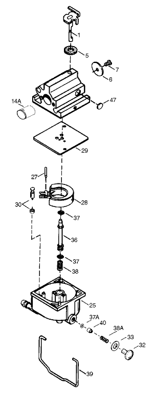 Carburetor No 640020a