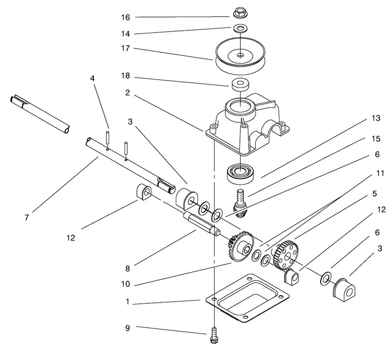 Gear Case Assembly