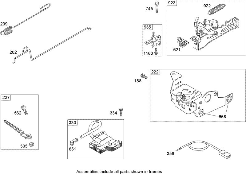 Governor Assembly Briggs and Stratton 126T05 0115 B1