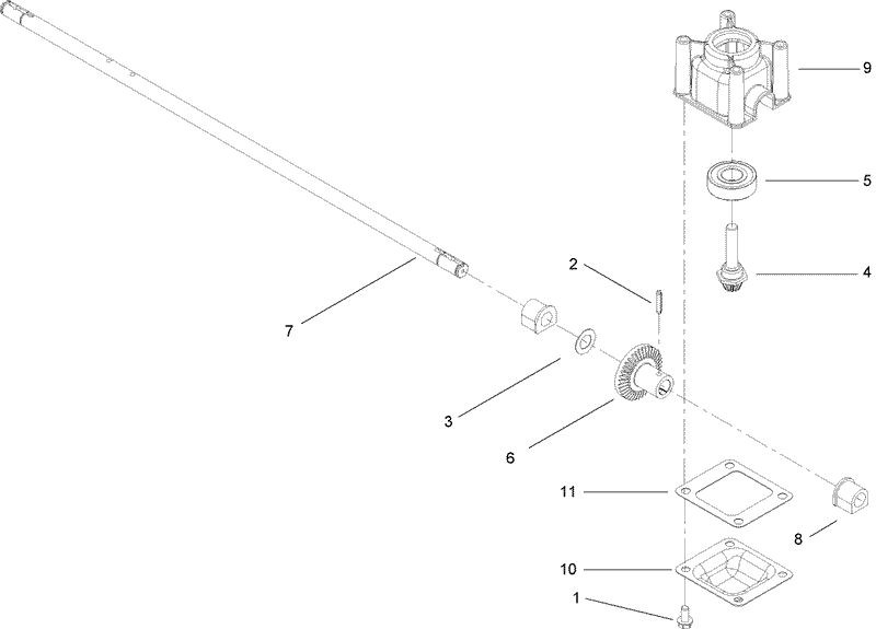 Transmission Assembly No 106 3955