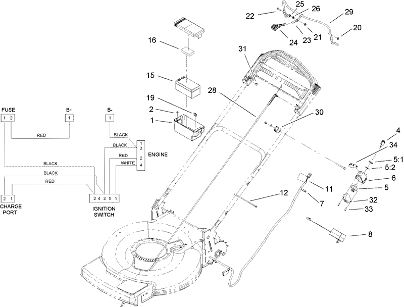 Electric Start Assembly