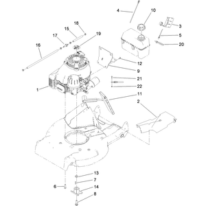 Kawasaki Engine Conversion Assembly