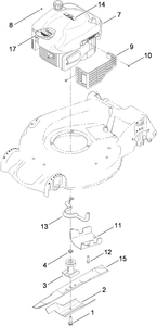 Engine and Blade Assembly