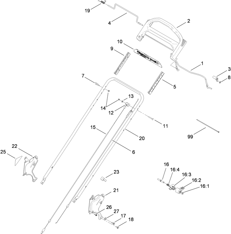 Handle and Control Assembly