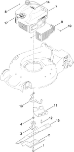 Engine and Blade Assembly
