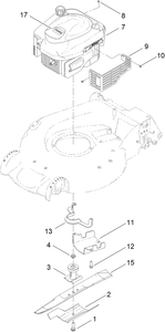 Engine and Blade Assembly